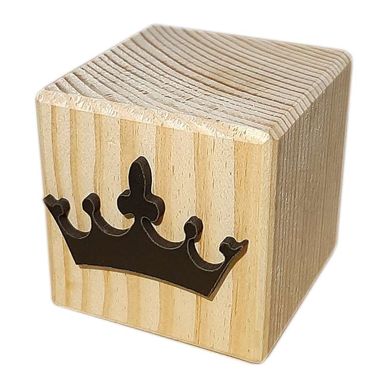 استند رومیزی تزیینی مدل مکعب Crown استند رومیزی تزیینی مدل مکعب Crown