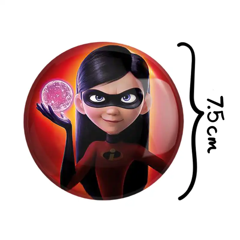 آینه جیبی خندالو مدل شگفت انگیزان The Incredibles  کد 1844