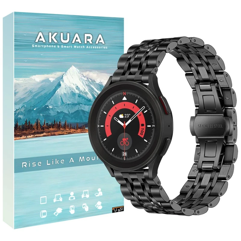 بند آکوآرا مدل 7Bead AK مناسب برای ساعت هوشمند شیائومی Redmi Watch 5 Active / Watch 5 Lite