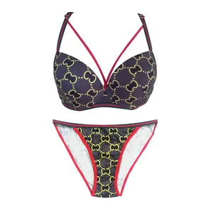 ست شورت و سوتین زنانه مدل هارنس دار کد 2000