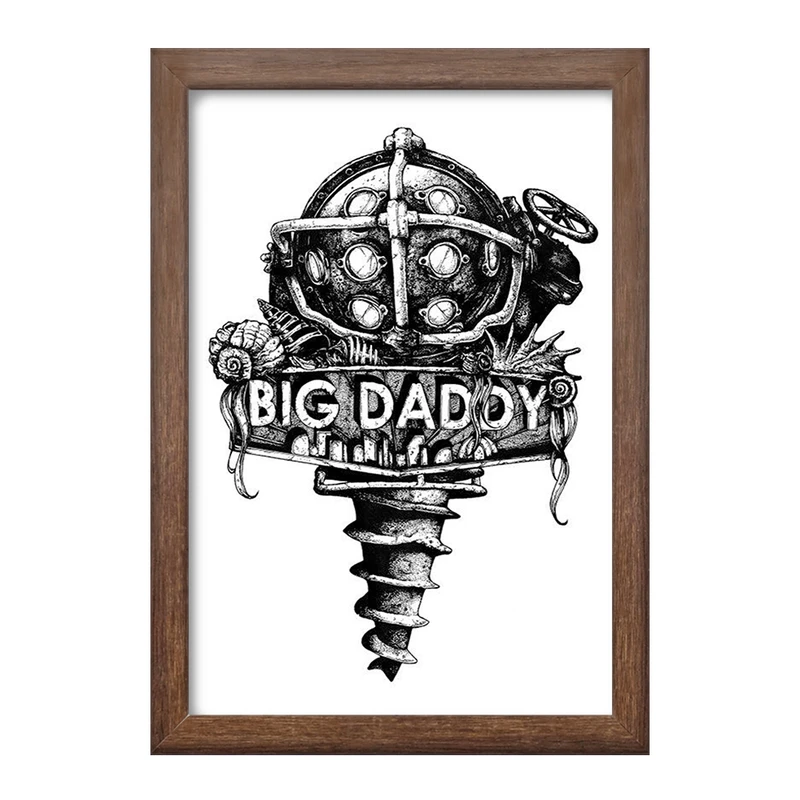 تابلو خندالو طرح بازی بایوشاک (Bioshock) کد 31332