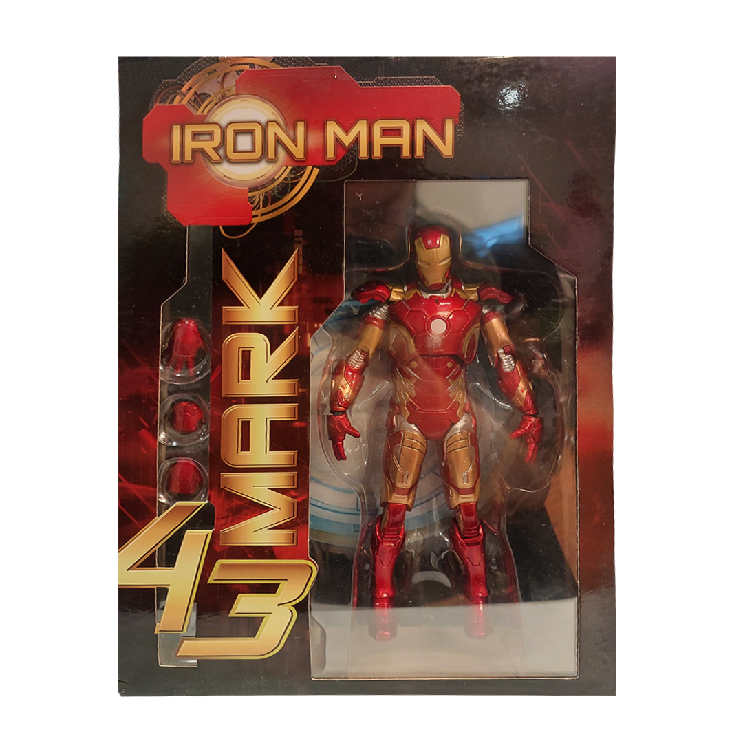 اکشن فیگور مدل iron man mark 43