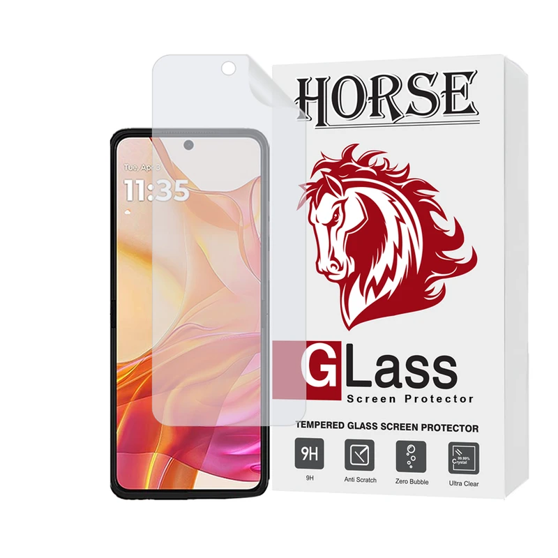 محافظ صفحه نمایش هورس مدل HYDROHORS مناسب برای گوشی موبایل موتورولا Razr 50 Ultra 