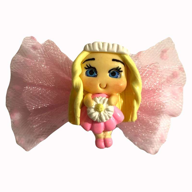 گیره مو دخترانه مدل عروسک