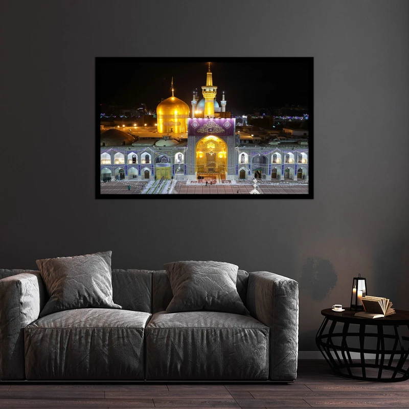 تابلو بکلیت طرح تصویر حرم امام رضا (ع) مدل B-bu2577