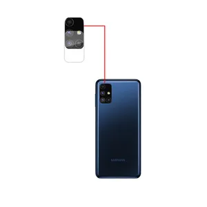 محافظ لنز دوربین مدل PG مناسب برای گوشی موبایل سامسونگ Galaxy M51