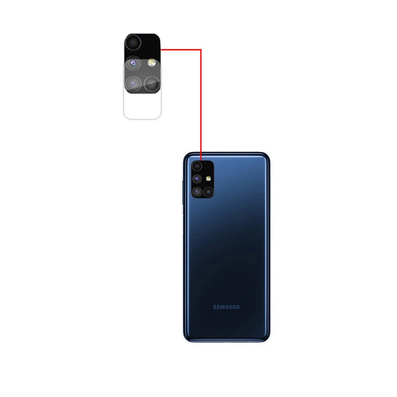 محافظ لنز دوربین مدل PG مناسب برای گوشی موبایل سامسونگ Galaxy M51