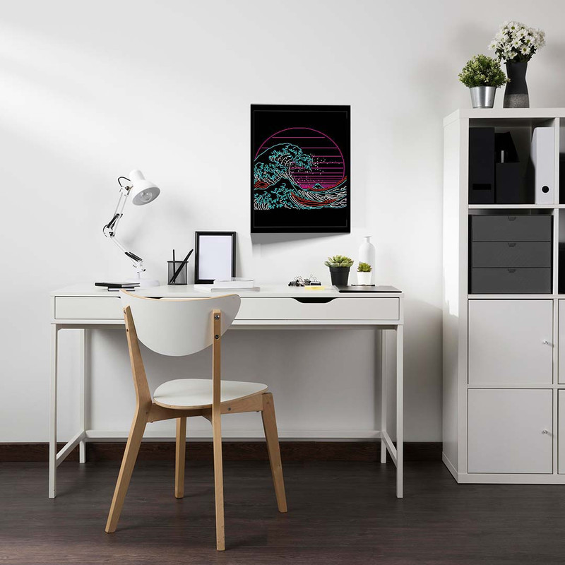 تابلو مدل GREAT WAVE کد F-7003