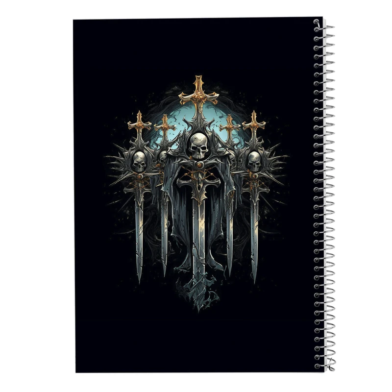 دفتر نت موسیقی 50 برگ مدوپد مدل The Lord of the Rings کد DF3004
