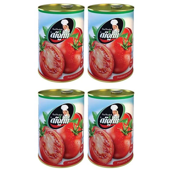 کنسرو رب گوجه فرنگی شیفته - 800 گرم بسته 4 عددی