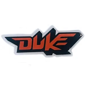 آرم و برچسب بدنه موتور سیکلت وارون مدل M-96-DUKE