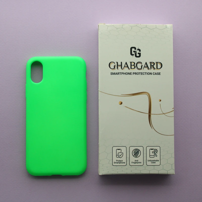 کاور قاب گارد مدل ژله ای ساده مناسب برای گوشی موبایل اپل iphone X / Xs