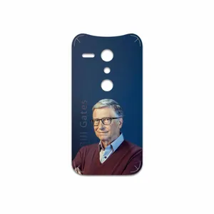 MAHOOT Bill Gates Cover Sticker for Motorola Moto G