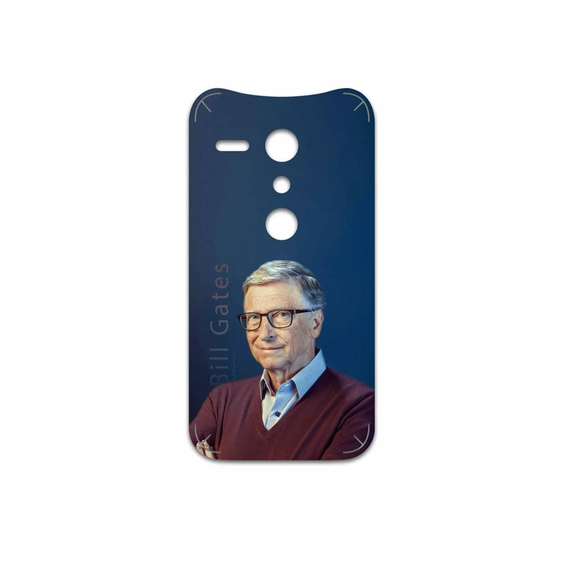 برچسب پوششی ماهوت مدل Bill Gates مناسب برای گوشی موبایل موتورولا Moto G