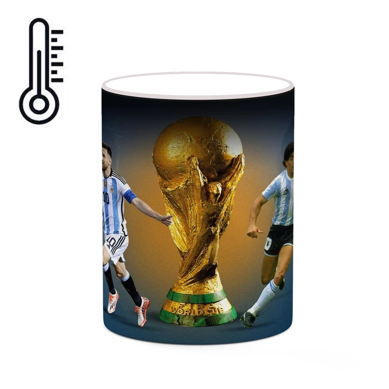 ماگ حرارتی کاکتی طرح Leo Messi لئو مسی مدل mgh42388