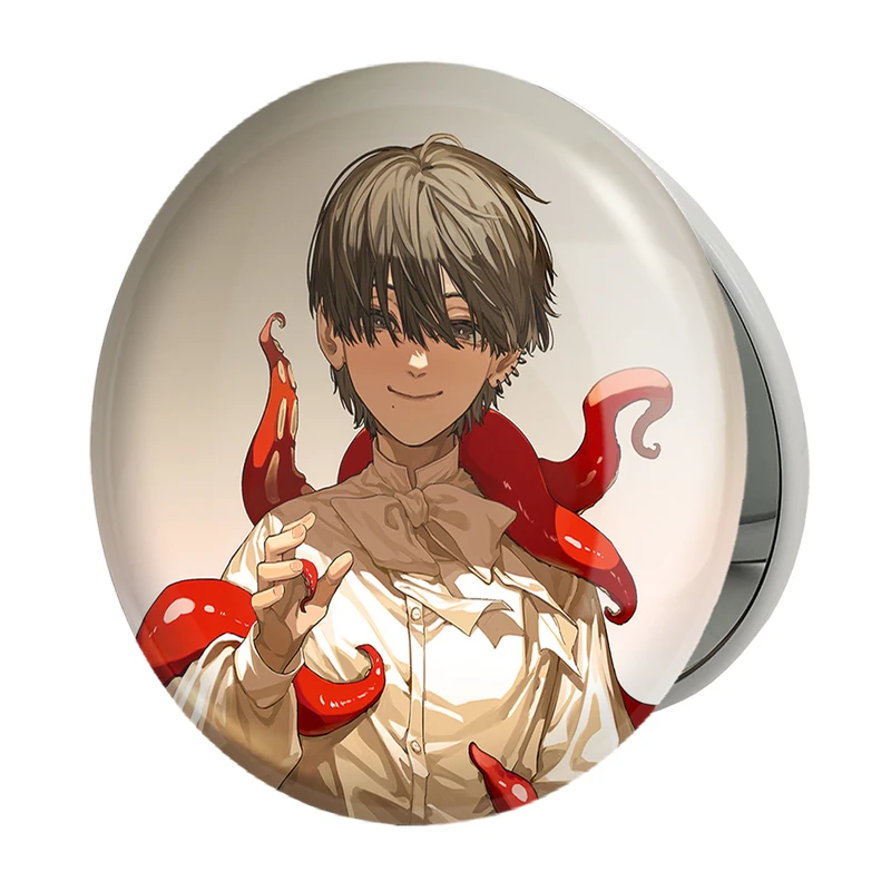 آینه جیبی خندالو طرح یوشیدا انیمه مرد اره ای Chainsaw Man مدل تاشو کد 22344 