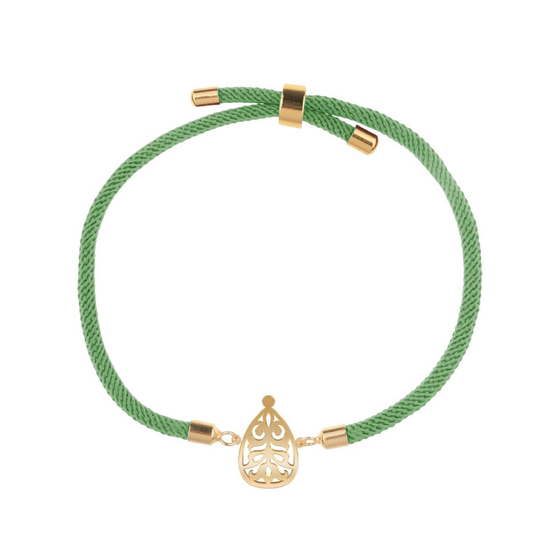 دستبند طلا 18 عیار زنانه مدوپد مدل اسلیمی کد D33-10595
