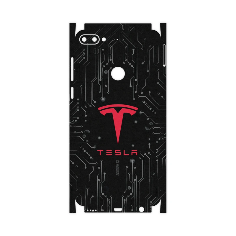 برچسب پوششی ماهوت مدل TESLA-Motors-FullSkin مناسب برای گوشی موبایل اچ تی سی Desire 12 Plus