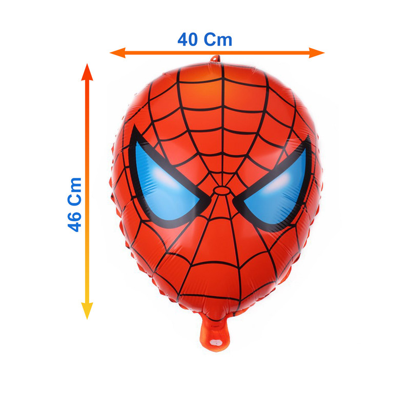 بادکنک فویلی لاکی بالونز طرح صورتک اسپایدرمن پلاس کد 1050