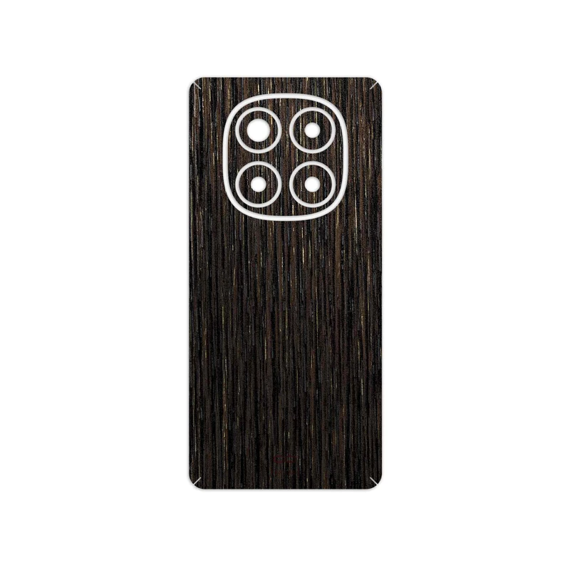 برچسب پوششی ماهوت مدل Dark-Gold-Stripes-Wood مناسب برای گوشی موبایل شیائومی Redmi Note 14 Pro 4G