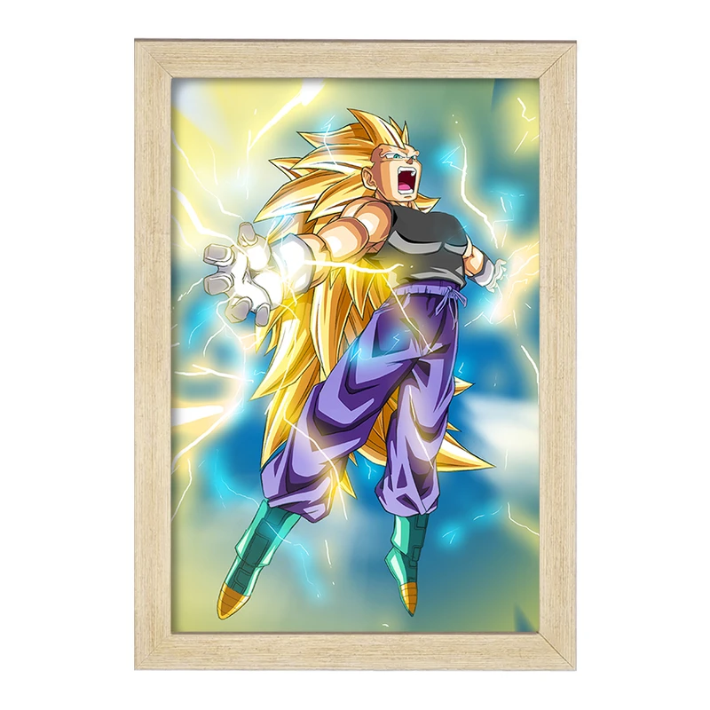 تابلو خندالو مدل گوکو انیمه دراگون بال Dragon Ball  کد 12064