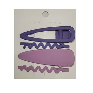 ست گیره و سنجاق مو دخترانه کد 2 مجموعه 4 عددی