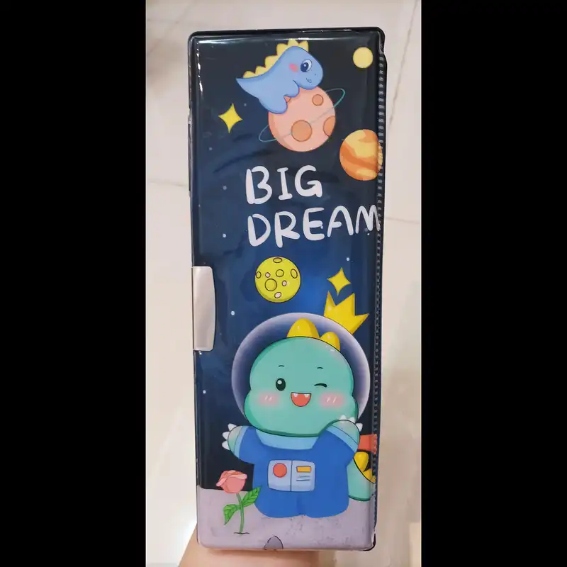 جامدادی مدل کتابی اسکوییشی دار طرح دایناسور کد 01