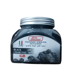 اسکراب لایه بردار پوست اسکین داکترز مدل زغال حجم 500 میلی لیتر