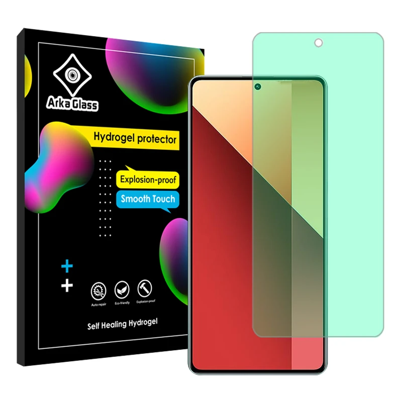 محافظ صفحه نمایش گرین لایت آرکا گلس مدل Tough مناسب برای گوشی موبایل شیائومی Redmi Note 13 Pro 4G