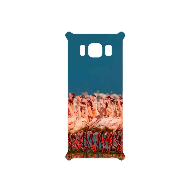 برچسب پوششی ماهوت مدل Flamingo مناسب برای گوشی موبایل سامسونگ Galaxy S8 Active
