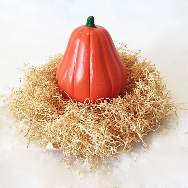 میوه تزئینی مدل کدو تنبل پاییز کد 605