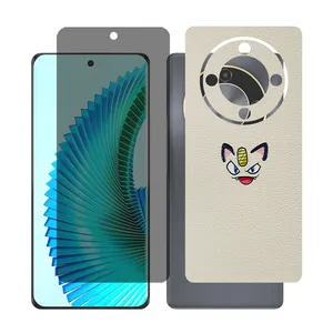 Glass together model privacy screen protector suitable for Honor X9b mobile phone with back cover sticker