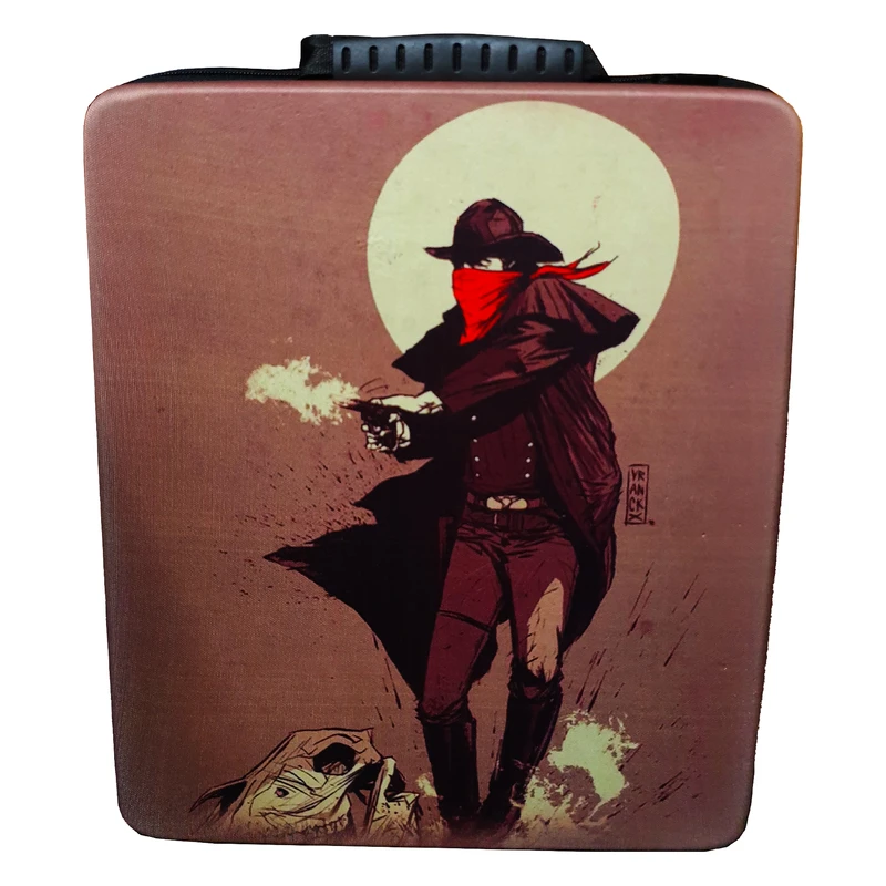 کیف حمل پلی استیشن 4 اسلیم و پرو طرح COWBOY کد 72