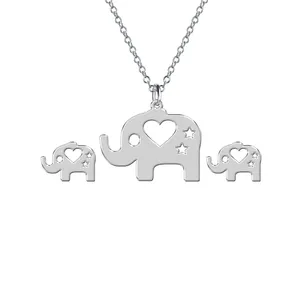 نیم ست نقره ترمه 1 طرح فیل کد L21