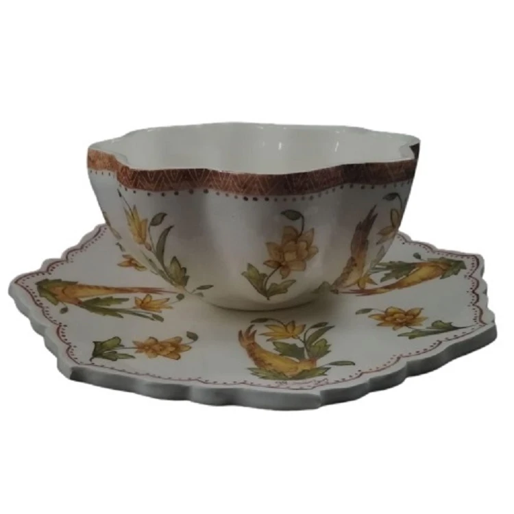 ست کاسه و بشقاب سرامیکی مدل صفوی کد 3593886