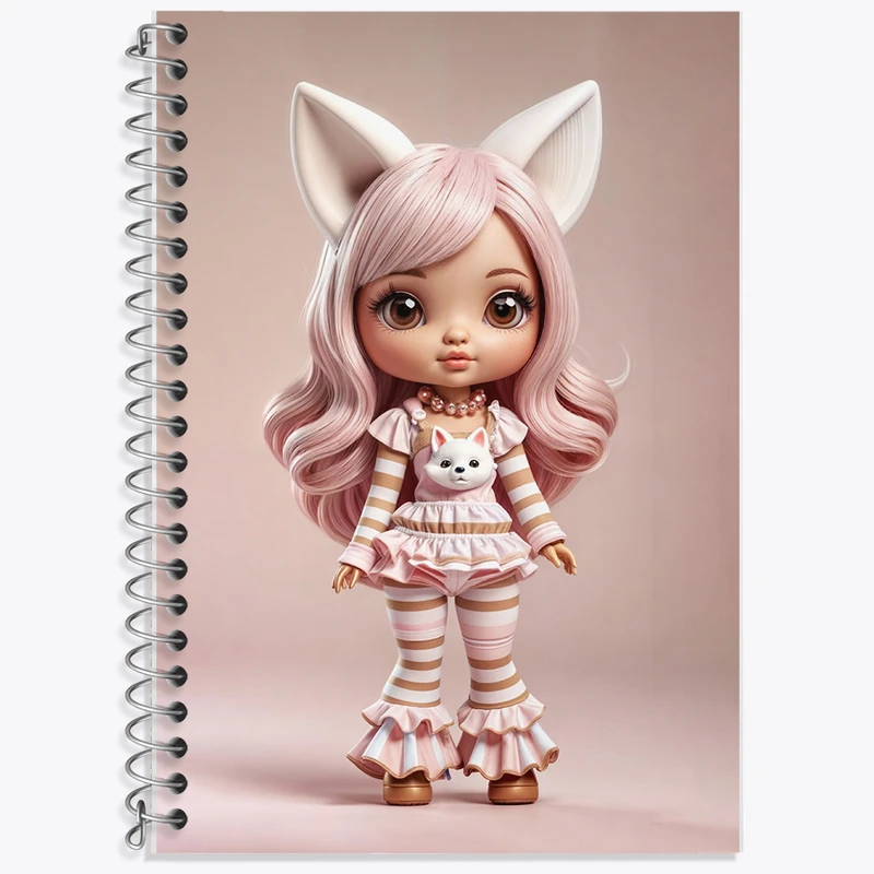 دفتر نت موسیقی 50 برگ خندالو طرح دخترانه کد F6269