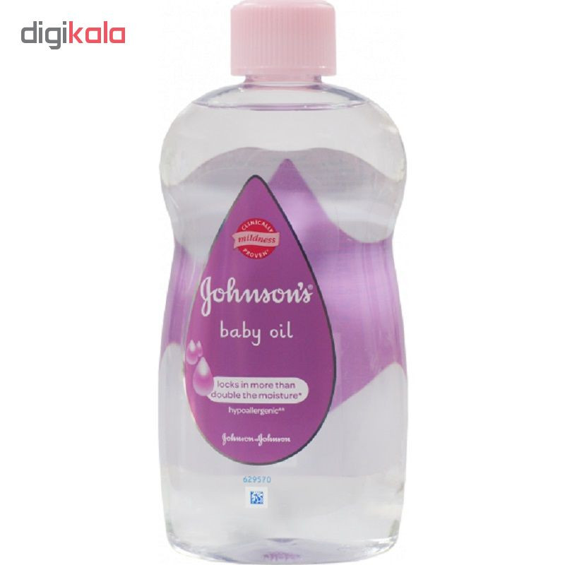 روغن بچه جانسون مدل Baby Oil حجم 500 میلی لیتر