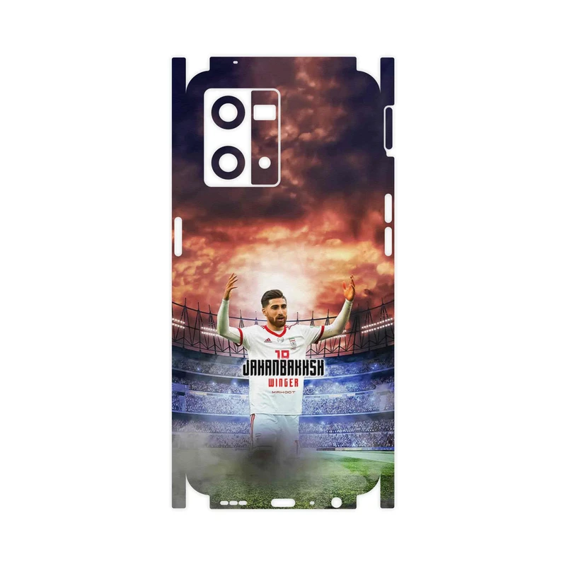 برچسب پوششی ماهوت مدل Alireza Jahanbakhsh-FullSkin مناسب برای گوشی موبایل اپو Reno 8 4G
