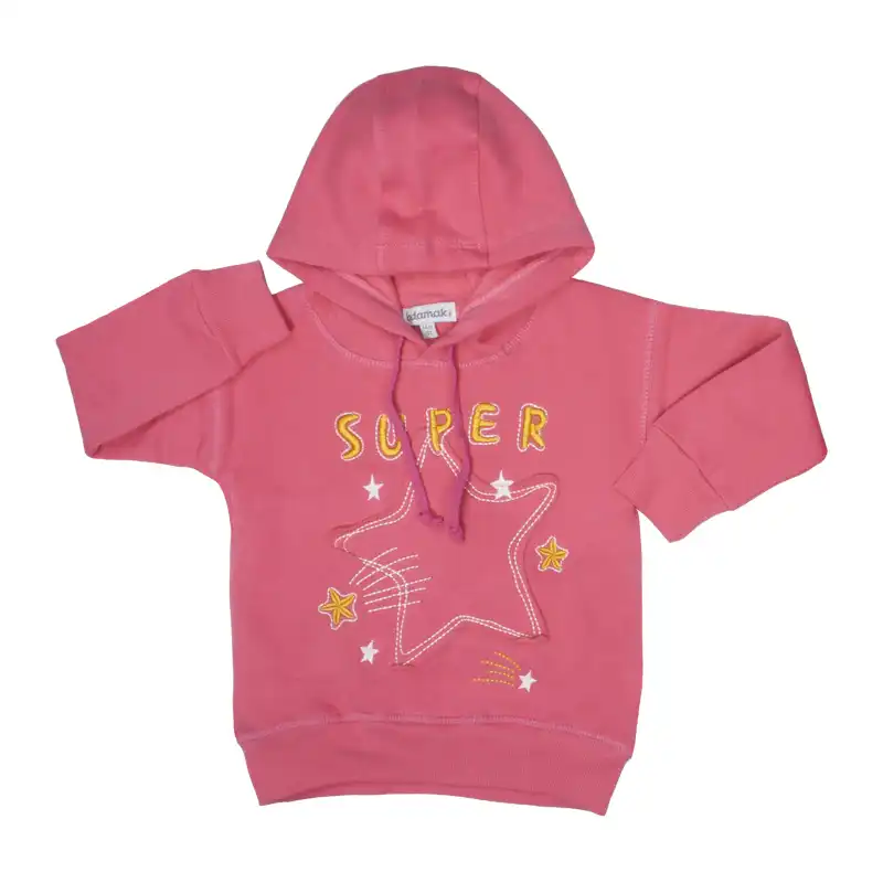 ست هودی و شلوار نوزادی آدمک مدل super star  کد 1160333