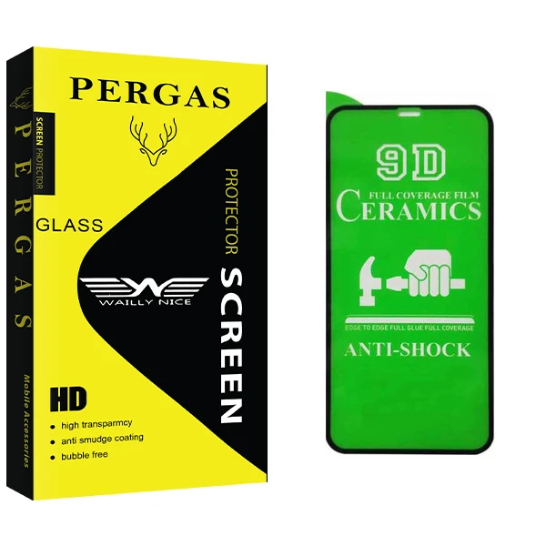 محافظ صفحه نمایش وایلی نایس مدل Pergas Glass مناسب برای گوشی موبایل اپل iPhone 11 Pro Max