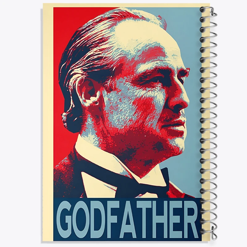 دفتر لیست خرید 50 برگ خندالو طرح پدر خوانده (The God Father) کد F6486