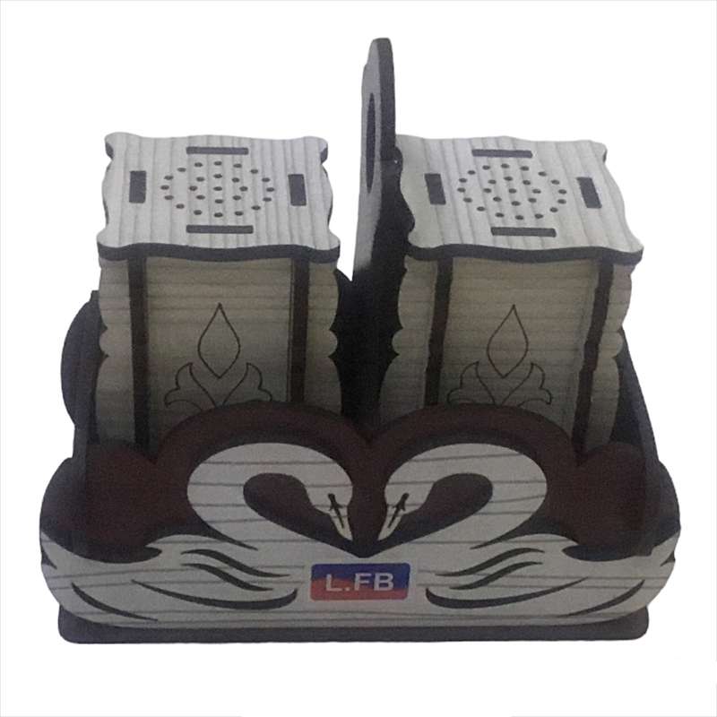 نمکدان چوبی کد se مجموعه 2 عددی نمکدان چوبی کد se مجموعه 2 عددی