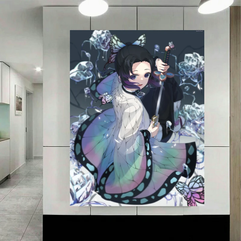 تابلو بوم طرح انیمه مدل Demon Slayer کد AR2411