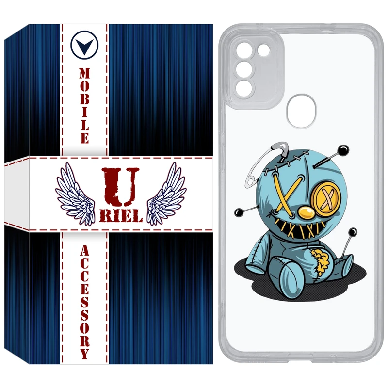 کاور یوریل مدل Clear کد 68 طرح عروسک مناسب برای گوشی موبایل سامسونگ Galaxy A11 / M11