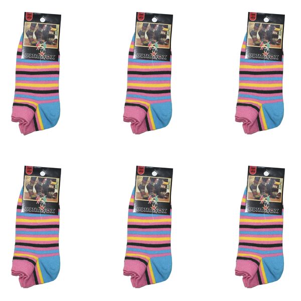 جوراب زنانه اولتراساکس مدل LEW-8755 بسته 6 عددی