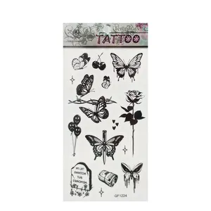 تتو موقت طرح گل کد 98