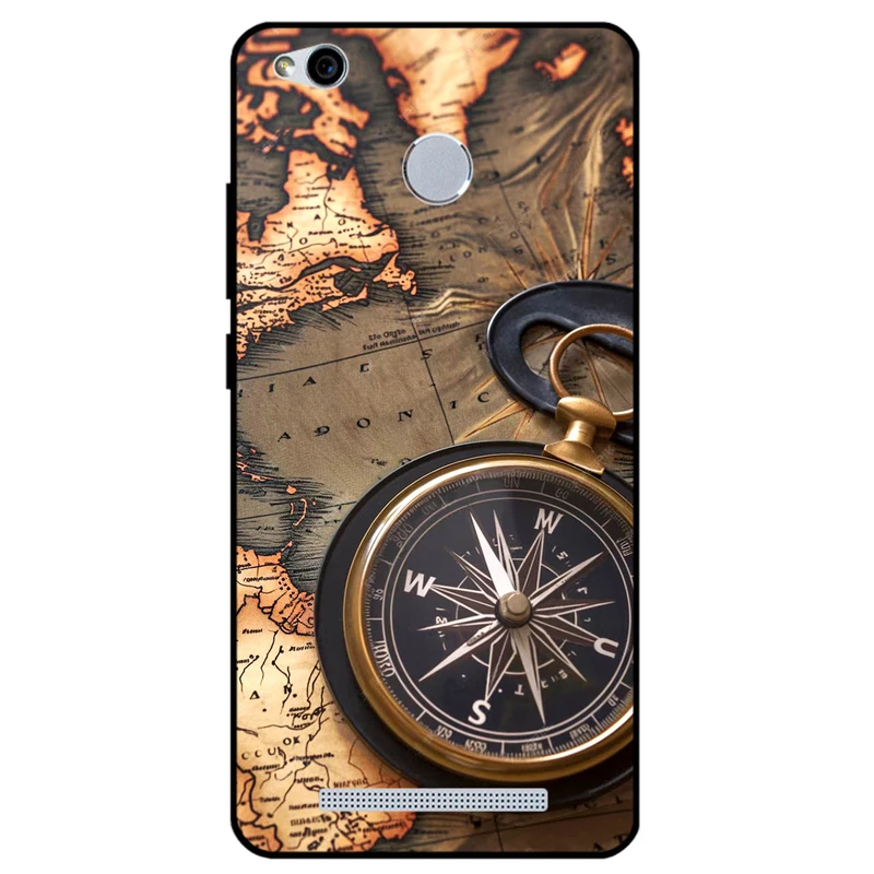 کاور مگافون طرح نقشه مدل 7397 مناسب برای گوشی موبایل شیائومی Redmi 3 / 3s / 3 Pro	