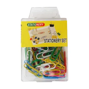 گیره کاغذ مدل رنگین کمان بسته 38 عددی