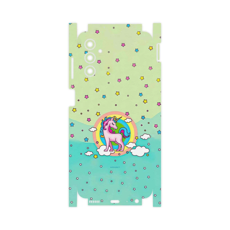 برچسب پوششی ماهوت مدل Rainbow unicorn adventure-FullSkin مناسب برای گوشی موبایل سامسونگ Galaxy M13 (India)
