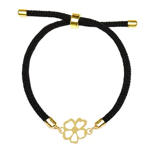 دستبند بندی زنانه هایکا مدل گل کد d.ha472